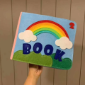 Детская дошкольная практическая игрушечная книга
