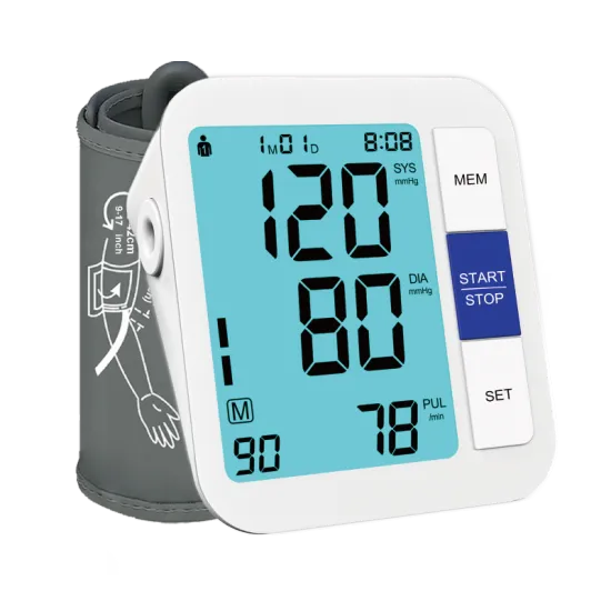 BP Monitor Smart Sphygmomanometer Eletronic BP Machine Digital Upper Arm Blood Pressure Monitor Automatic BP Machine