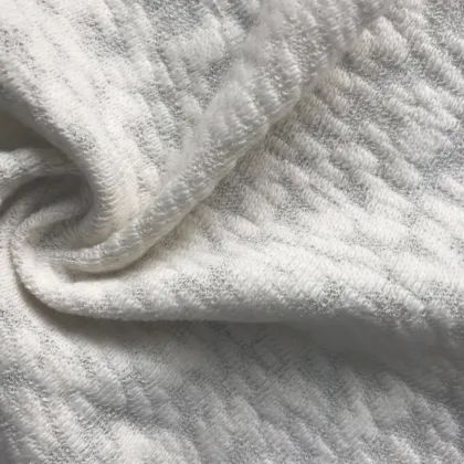 Linen like cotton slub fabric