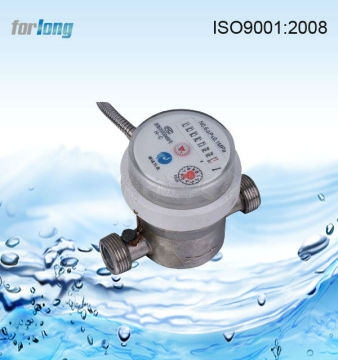 Wired remote drinkable purified water meter