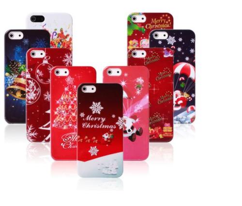 Wholesale Cute Merry Christmas Gift Plastic Phone Case