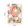 Custom Printing A5 Hard Cover Linen Page Notebook