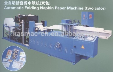 Automatic Folding Napkin Paper Machine(two color)