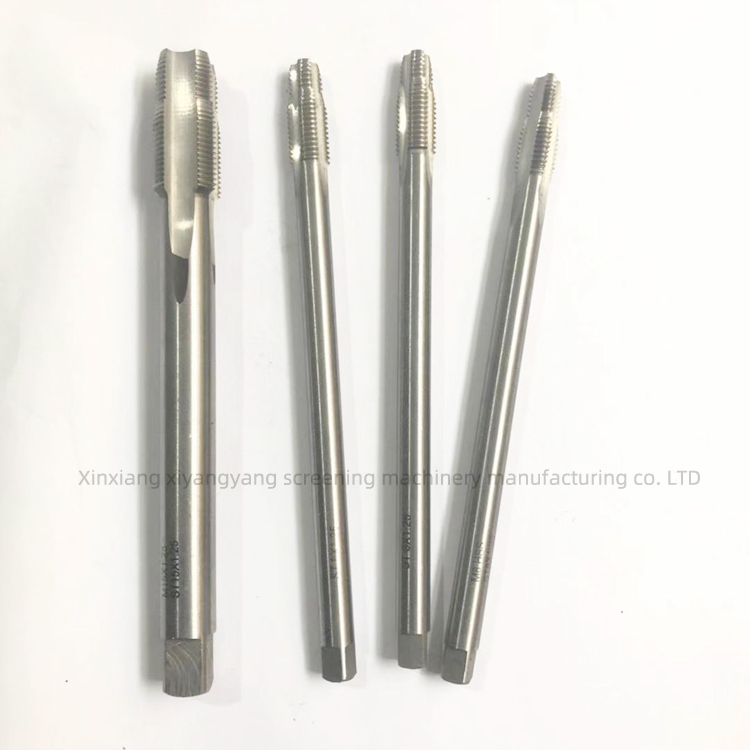 High Speed M/ST 15*1.25 HSS 6542 Tap and Die Metric Steel Thread Tapping Tool with Straight Flute Tin Coated"