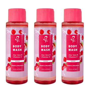 OEM Private Label Organic Berry Scent Shower Gel - Brightening Skin Whitening Bath & Body Wash