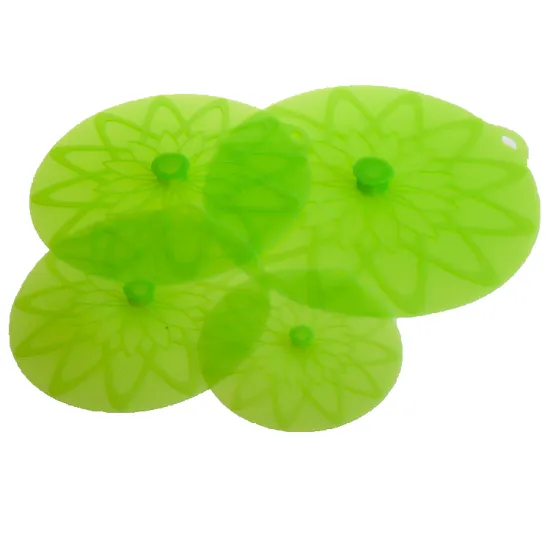 BPA Free Food Cover Silicone Suction Lids