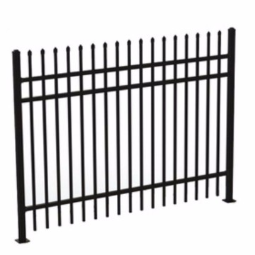 Outdoor Ornamental Metal Picket Fence Panel