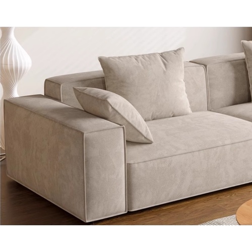 Sofa de compression avec une éponge haute densité dans une boîte