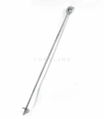 Anclaje a tierra helicoidal con tornillo sin llave