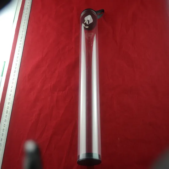 Plastic Tube For Hair With Injection Molding Cap