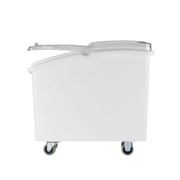 Pet Food Storage Container with Roller