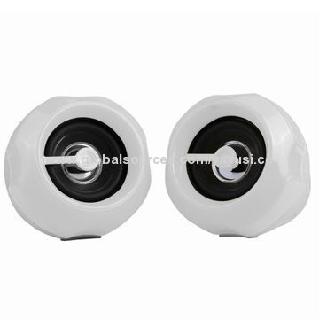 Dot-shaped USB Portable Speakers for Computers, 50-18,000Hz Frequency Response