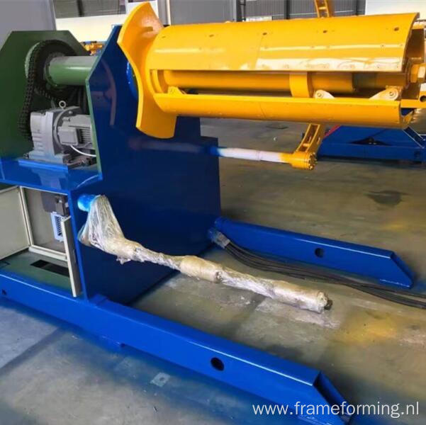 5T Hydraulic coil decoiler