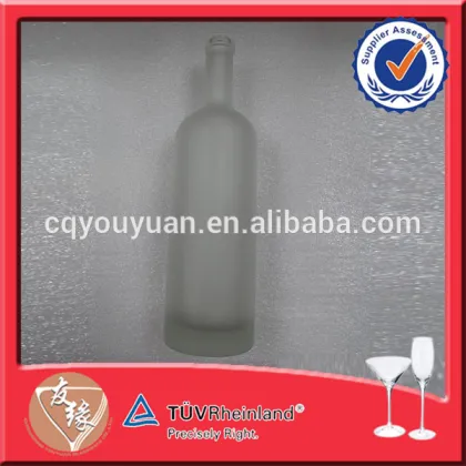 White Frost Empty Bottles Ciroc 750 ML Glass Bottles Heavy