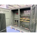 Трохфазны размеркавальны трансфарматар, усталяваны на калодцы, магутнасцю 3000 кВА