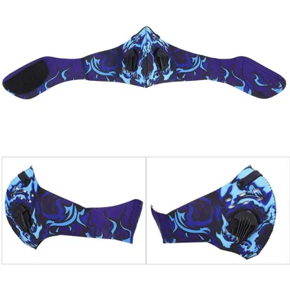 Activated Carbon Filter Sport Cycling Face Cover