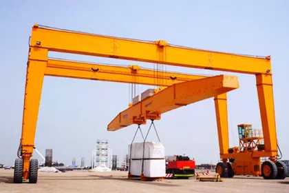 160ton A Frame Rubber Tyred Gantry Crane