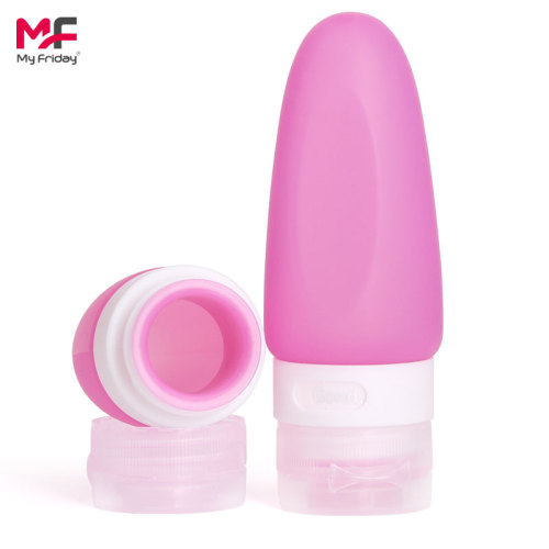 Leakproof Squeezable Silicone Travel Bottles Containers