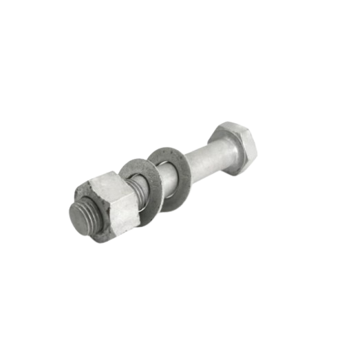 Piuliță hexagonală grea din oțel carbon, finisaj placat cu zinc