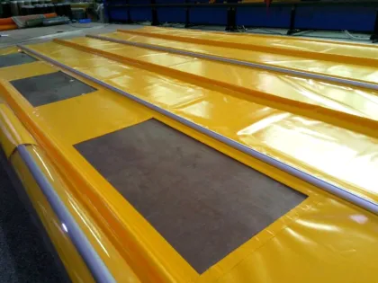 High Speed Security Stacking Door