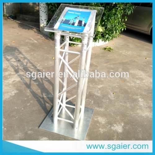 High Quality aluminum truss podium/lectern/rostrum