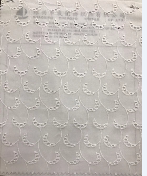 Crescent Petals Design Fabric
