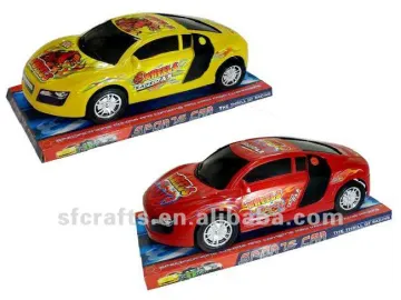 Low price plastic friction toy car