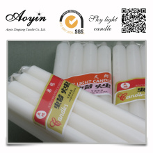 Decoration Paraffin Wax White Dye Candle