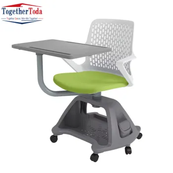 Stable Plastic Training Chair with Writing Pad