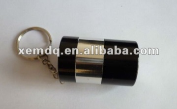 mini aluminum led flashlight with keychain promtional gifts