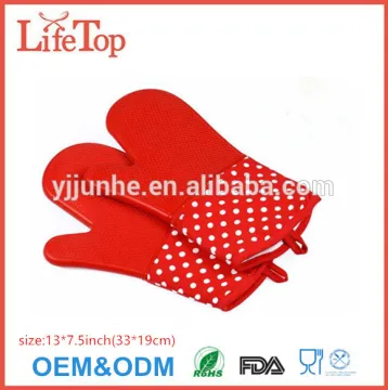 Slip-resistant Design Oven and BBQ Usage Silicon gloves