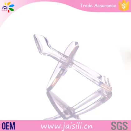 new 2016 silicone baby transparent pacifier baby care products