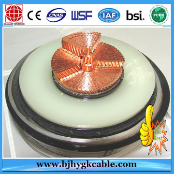 132kV 800mm2 Cobre XLPE aisló el cable de alimentación subterráneo