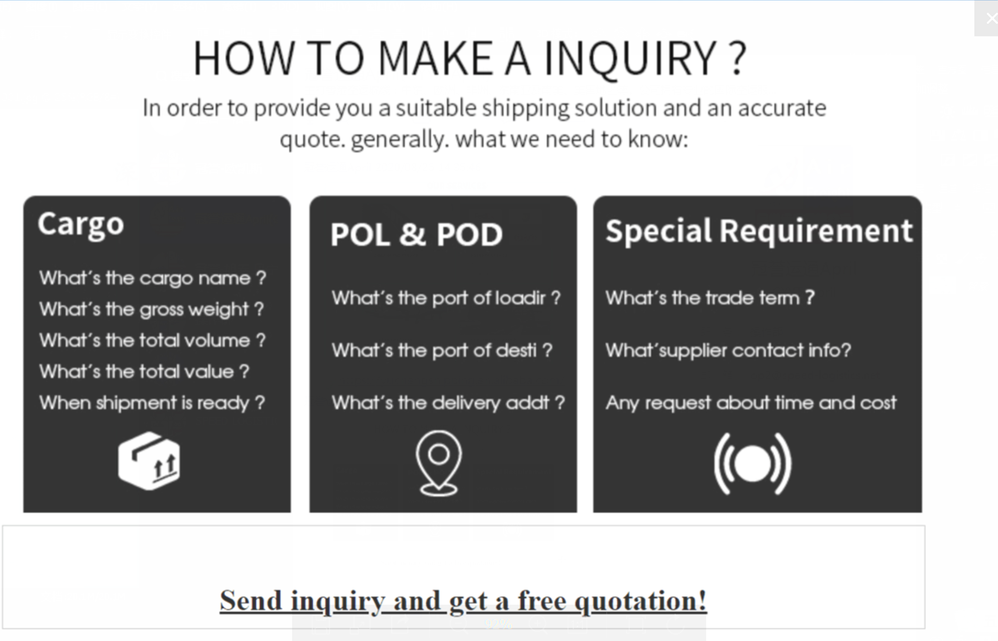 how to inquiry(8)