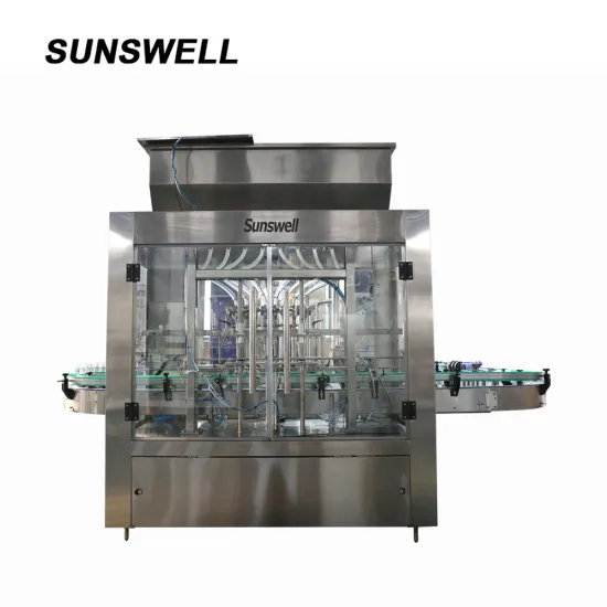 Automatic Pet Bottle Water Filling Capping Production Lin