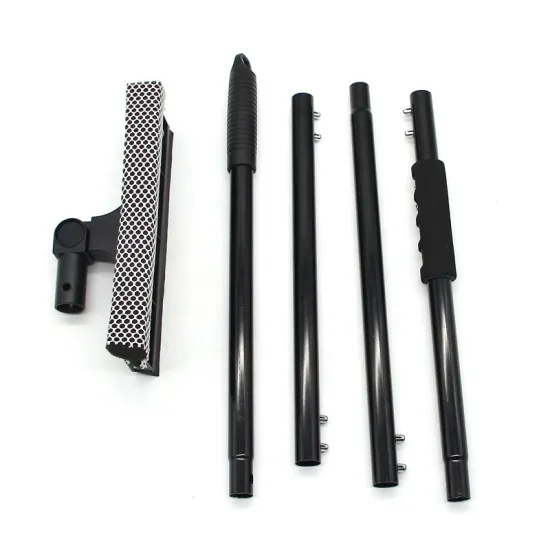 Telescopic 2-in-1 Window Cleaner Tool: Extendable, Detachable Squeegee for Car, Indoor, and Outdoor High Window Cleaning