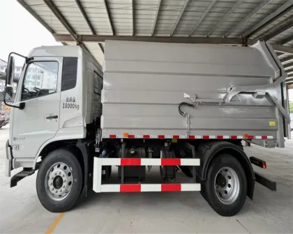 Dongfeng 19cbm Lift Garbage Container Truck