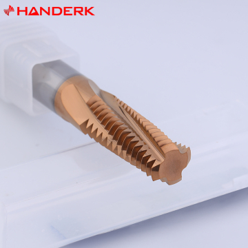 Fine di threading CNC di manipolo professionale: taglieri di fresatura in carburo di tungsteno M12, M14, M16 con rivestimento per la lavorazione di precisione