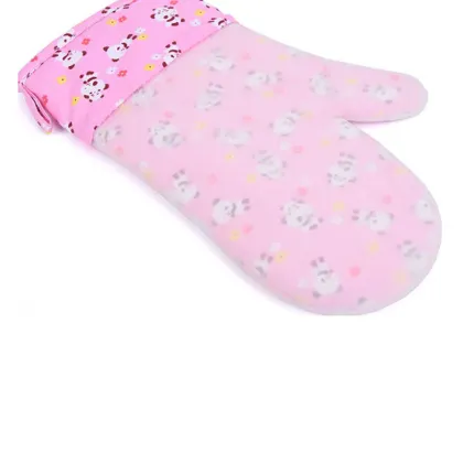 Customized Silicone Oven Mitts with Resistance and Insulation - Smart Oven Mitts with Pattern
