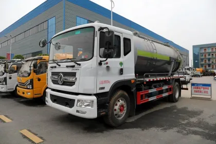 Dongfeng Chassis Vacuum Sewage Suction Truck