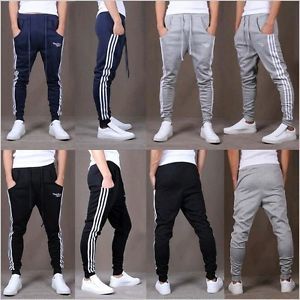 Man's Boy's Fashion Sexy Pants Sports Pants Gym Casual Long Trousers