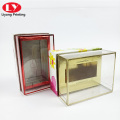 creat design lipstick with clear lid perfume box