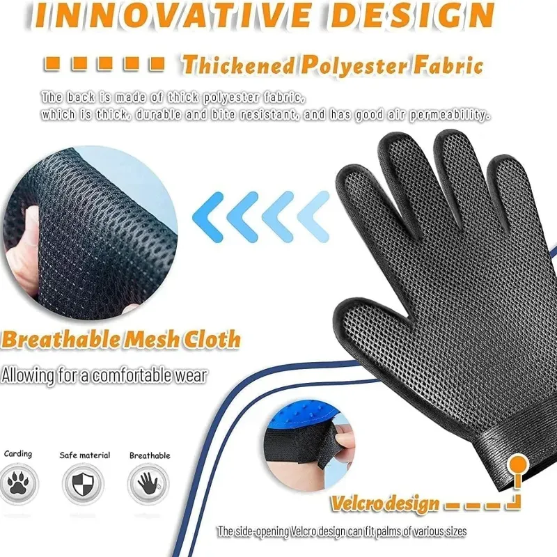 Brighthomey Pet Gloves for Grooming