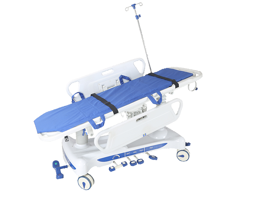 Hydraulic stretcher cart 1
