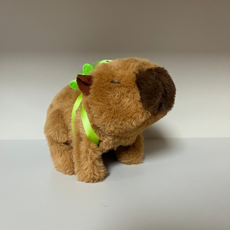 Wiggle Nose Capybara Interactive Plush Doll