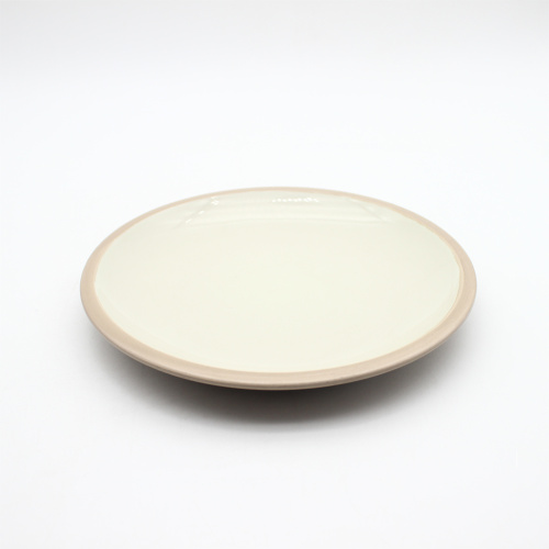 Χονδρικό Δευτέρα Κεραμική πορσελάνη στρογγυλό σχήμα εστιατόριο Οικογένεια Stoneware Dessert Teller Dinner Bowl σετ