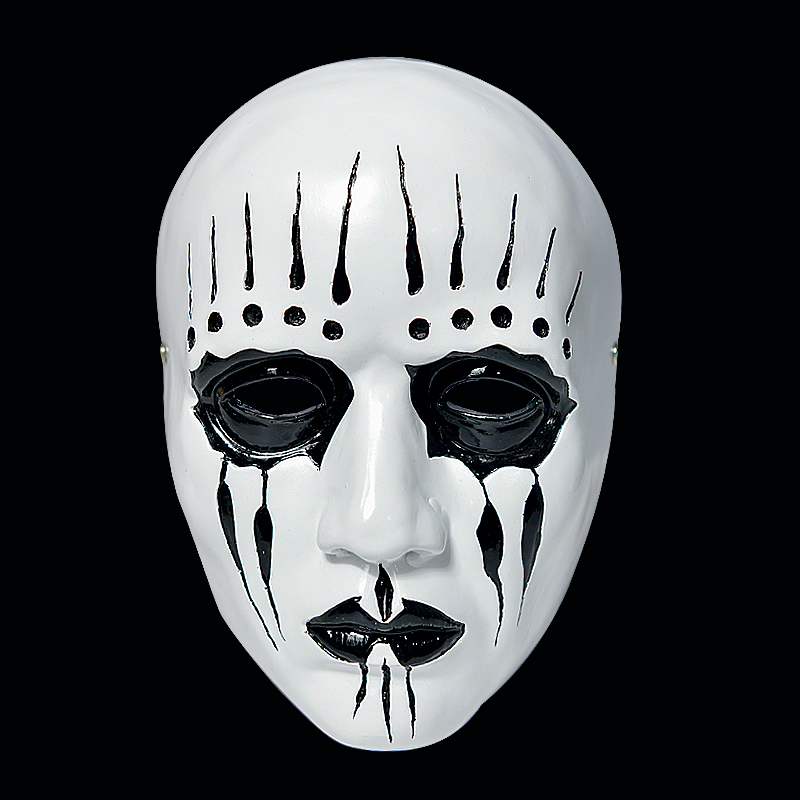 Black Tears Scary Resin Horror Full Face Mask