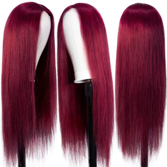 Wholesale hd transparent swiss ready to ship pixie braided curly 99j wigs human hair lace front vending machine lace front wigs
