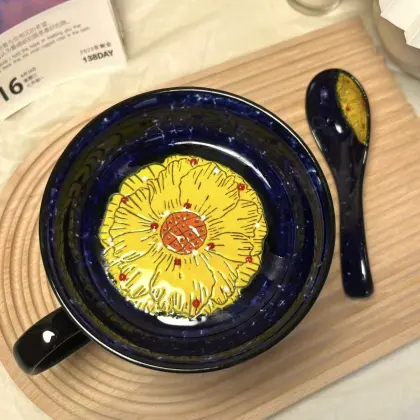 Starry Night Art Mug Inspired by Van Gogh