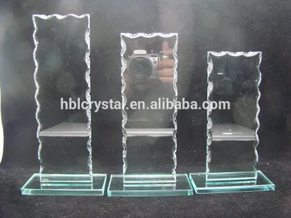 blank plaque Jade glass award